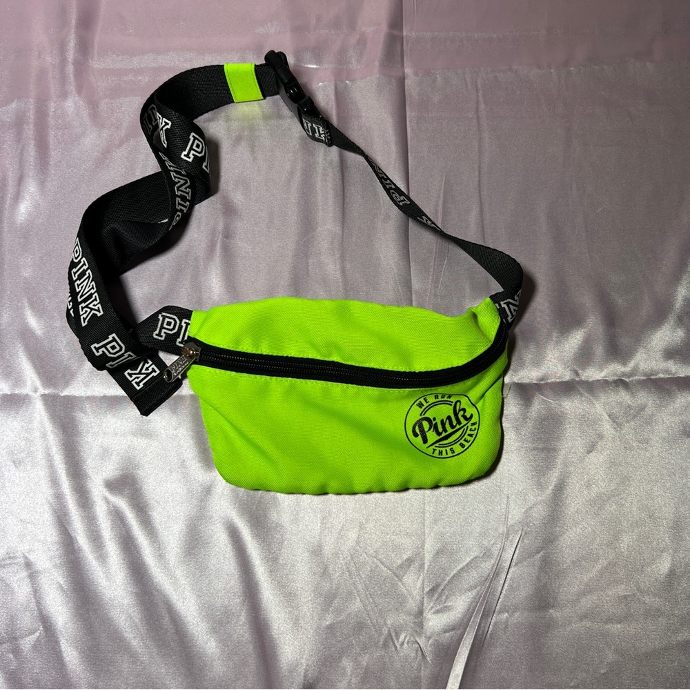 neon PINK Victoria’s secret fanny pack